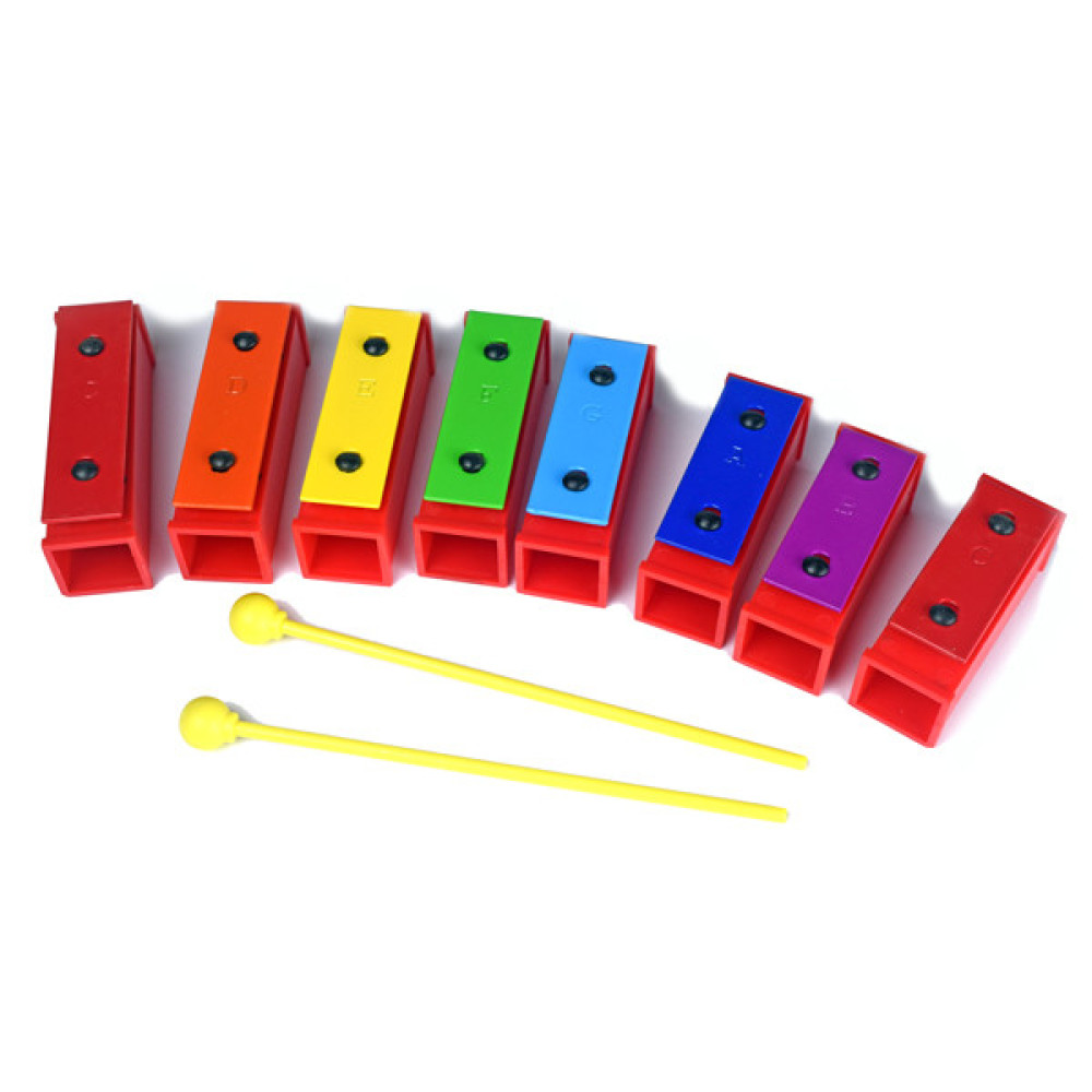 Tetra 8 Note Coloured Chime Bars Shop School Supplier