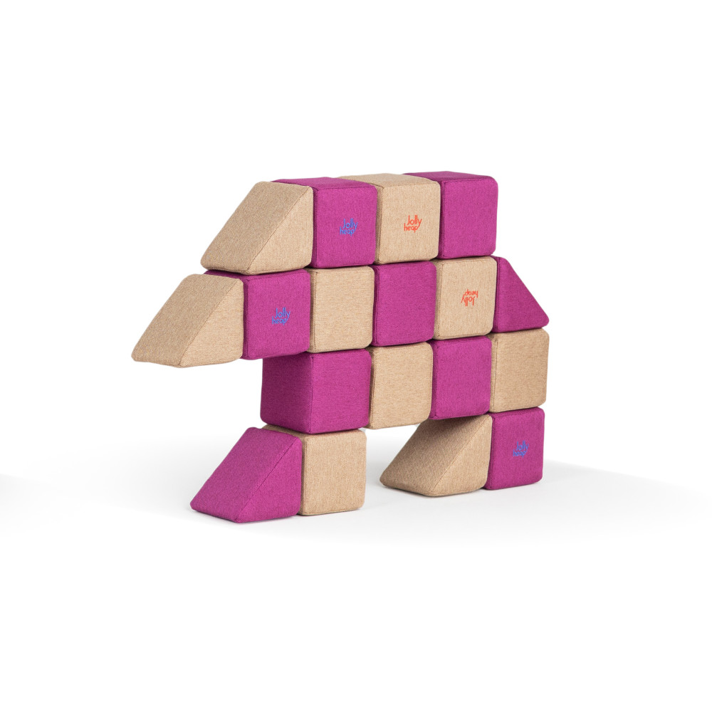 Jollyheap Magnetic blocks 100 pieces-2 shapes