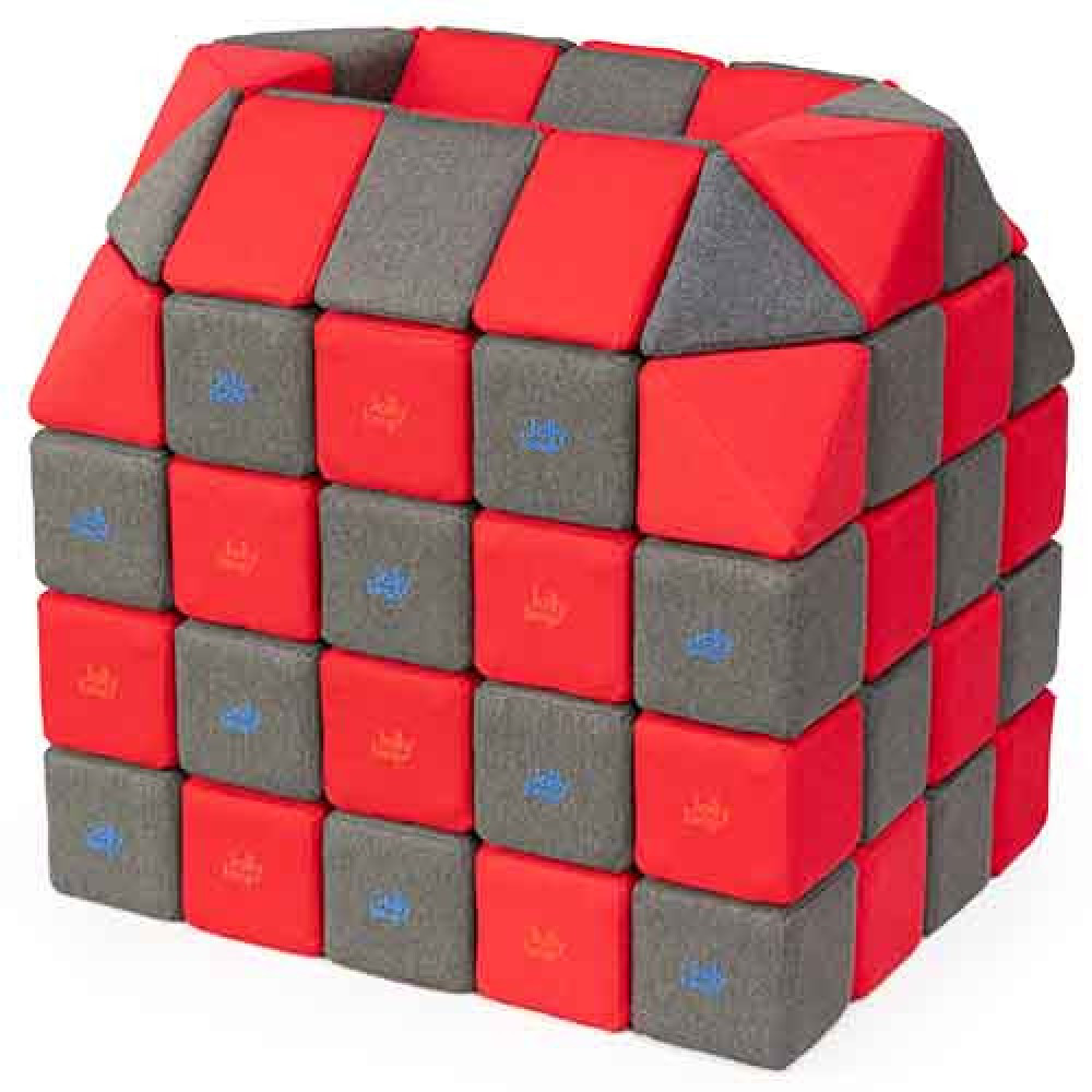 Jollyheap Magnetic blocks 100 pieces-4 shapes