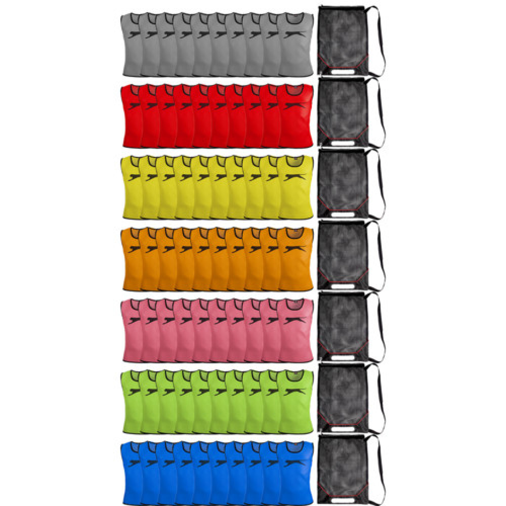 Slazenger Bibs & Storage Bag Pack