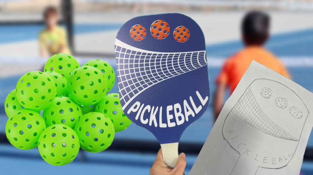 Pickleball Paddle and balls Set by School Supplier
