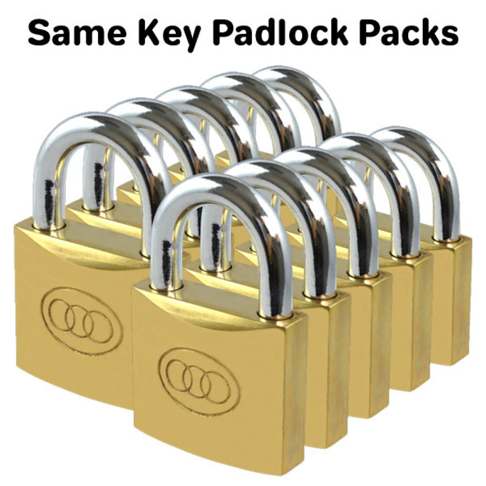 Brass padlocks