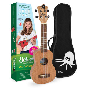 Octopus Academy Soprano Ukulele - Natural